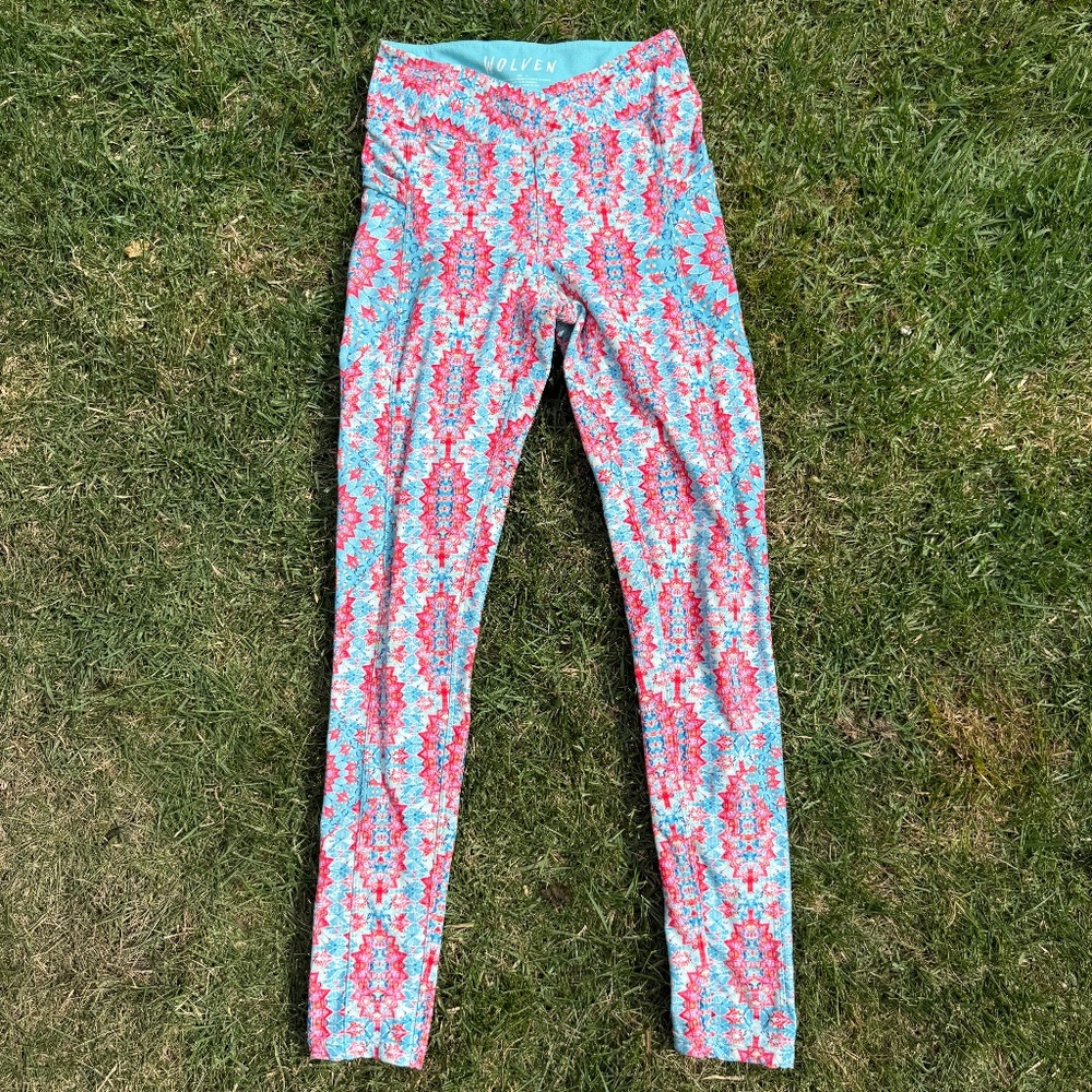 Wolven yoga pants - gorgeous mandala pattern